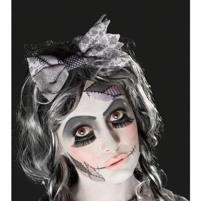 Damaged Doll Make Up Kit Aqua Adult Black_1