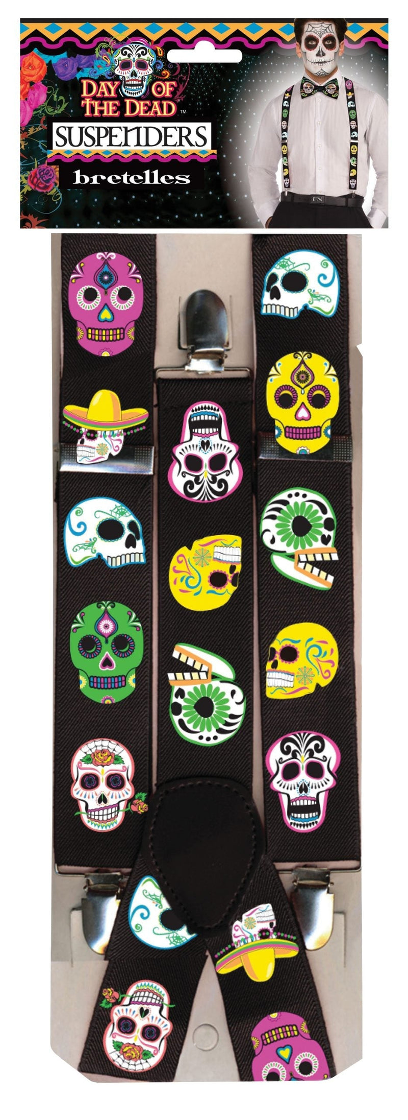 Day Of The Dead Braces Costume Accessories Male_1