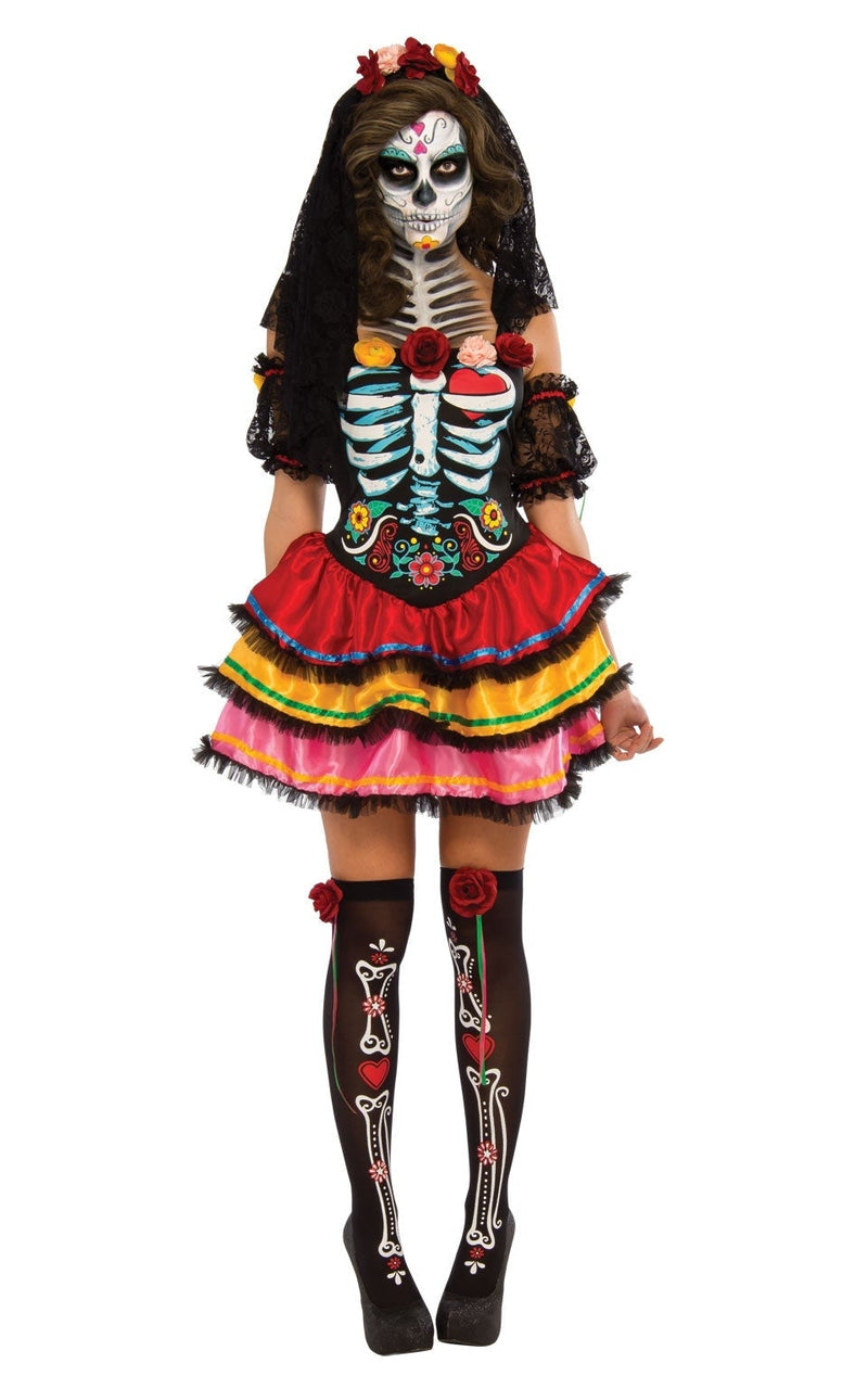 Day of the Dead Seniora Womens Costume_3