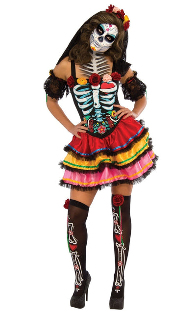 Day of the Dead Seniora Womens Costume_1