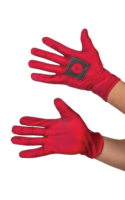 Deadpool Gloves Adult Size Marvel_1