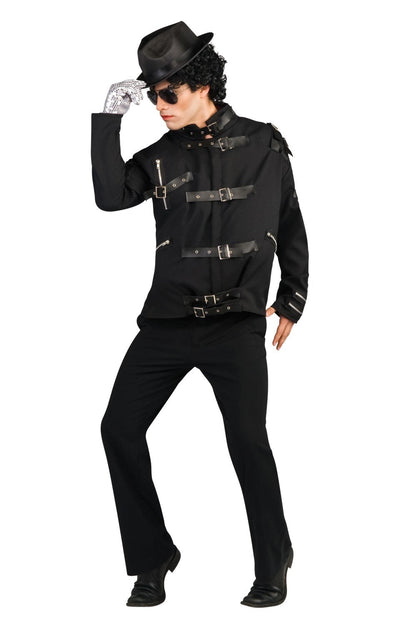 Deluxe Bad Black Buckle Jacket Adult_1