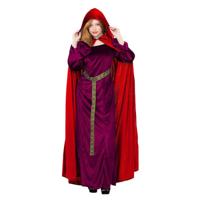 Deluxe Cloak Garnet Red Adults Adult_1