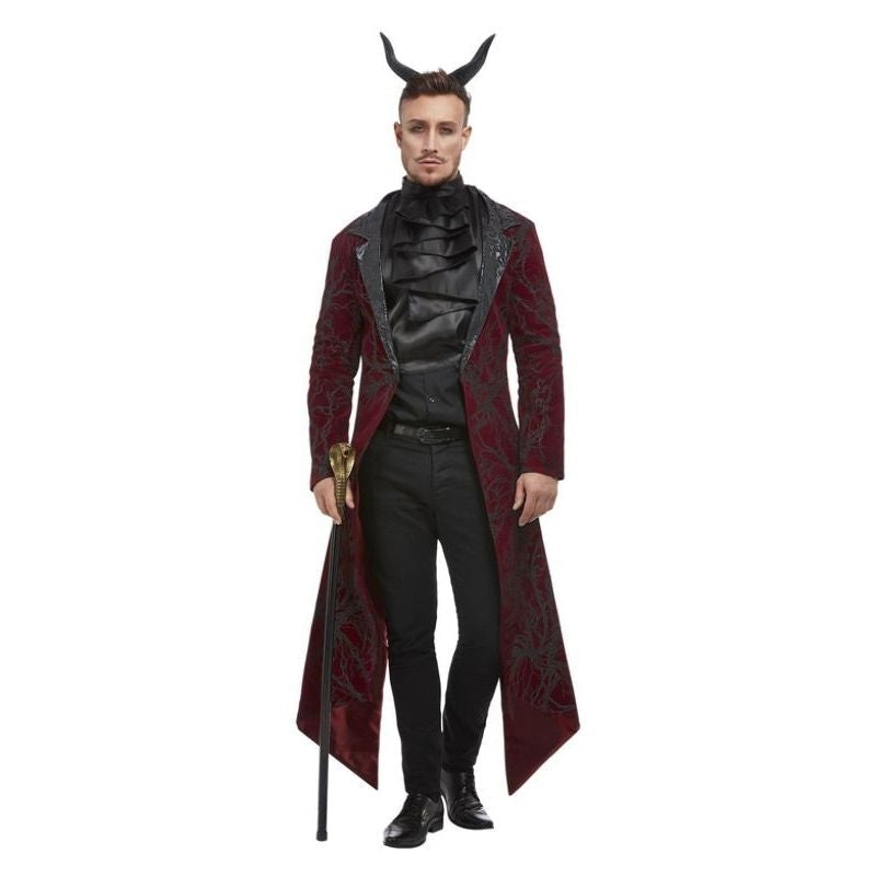 Deluxe Devil Costume Mens Red Jacket_1