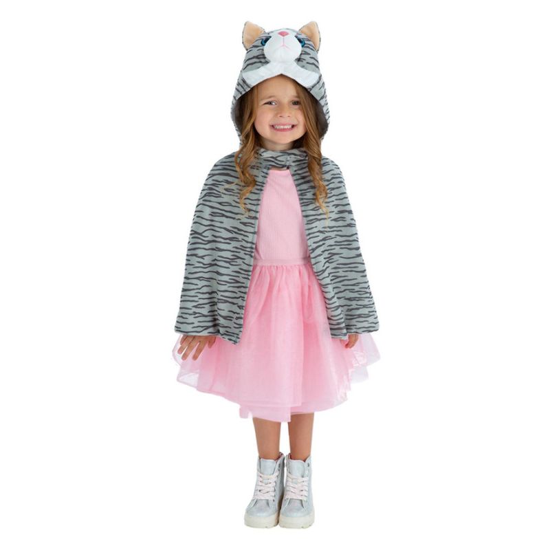 Deluxe Kitten Plush Cape Kids Child_1