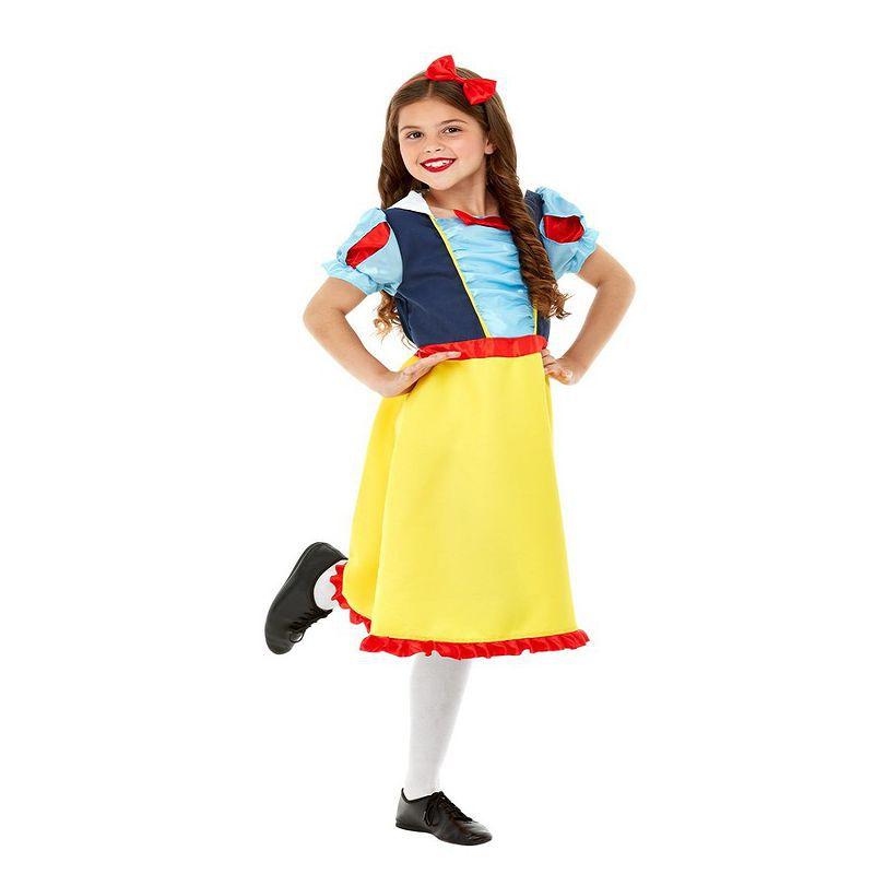 Deluxe Princess Snow Costume Child Blue_1