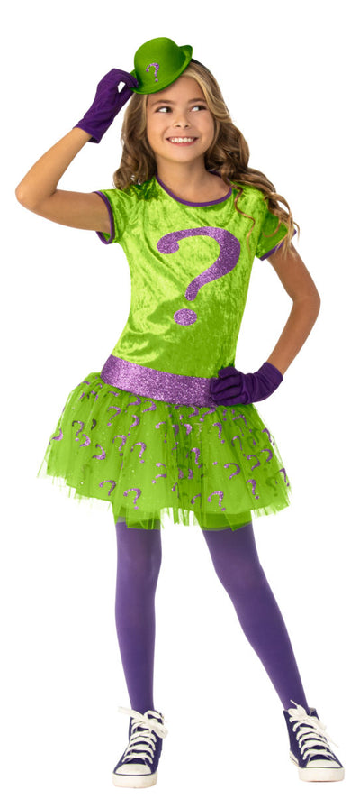 Deluxe Riddler Girls Costume DC Comics_1