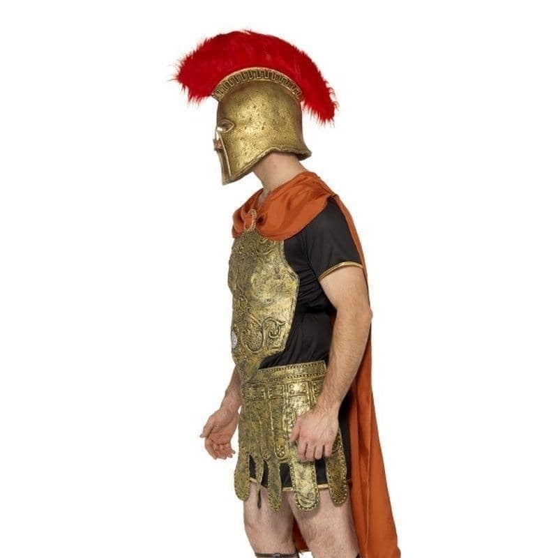 Deluxe Roman Soldier Costume Adult Gold Red_3