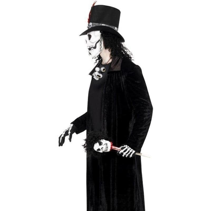 Deluxe Voodoo Man Costume Adult Black White_3