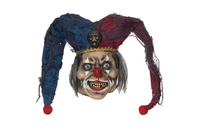 Deranged Jester Mask Rubber Masks Unisex_1