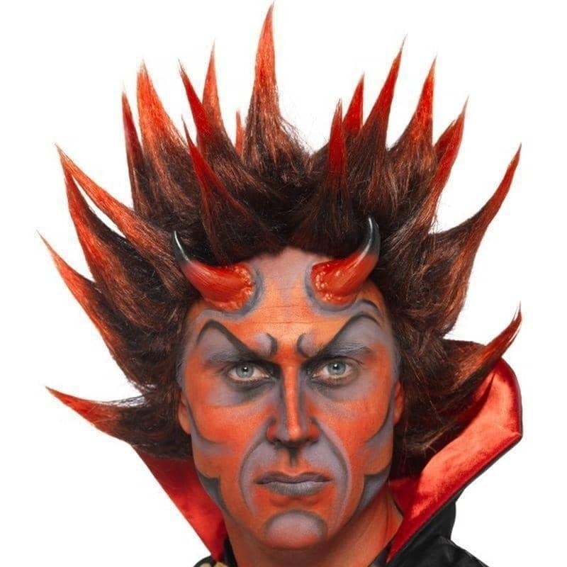 Devil Punky Wig Adult Red_1