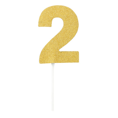 Diamond Cake Toppers Gold No. 2_1