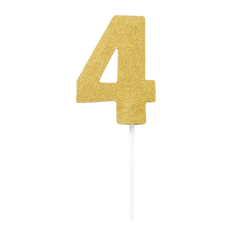 Diamond Cake Toppers Gold No. 4_1