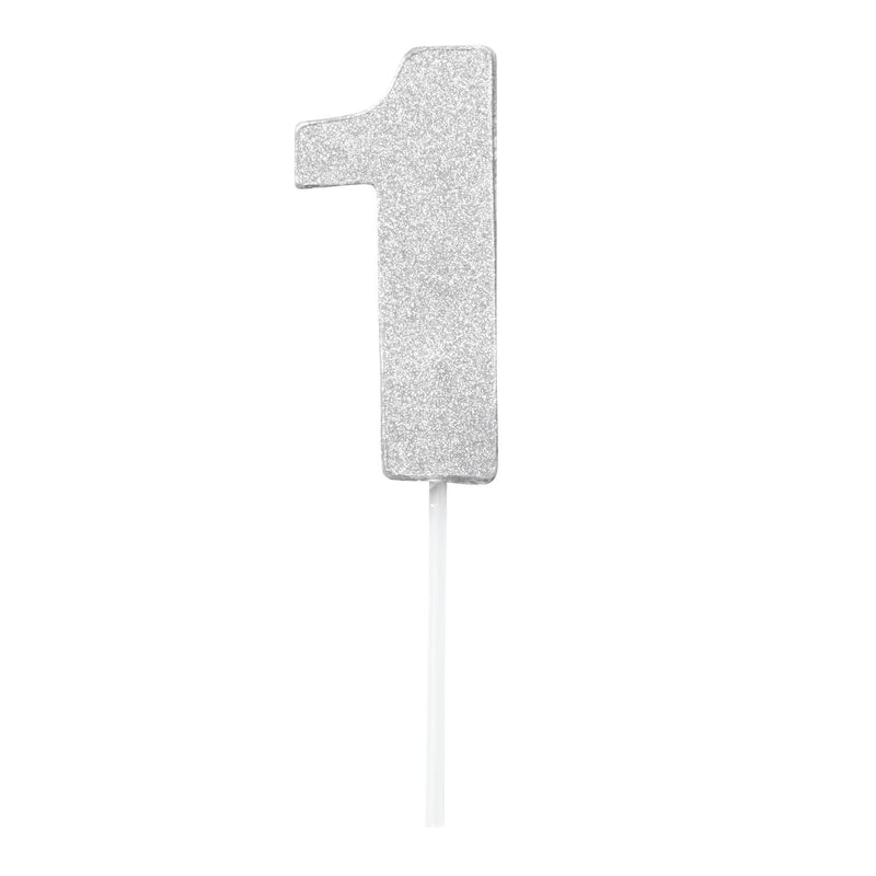 Diamond Cake Toppers Silver No. 1_1