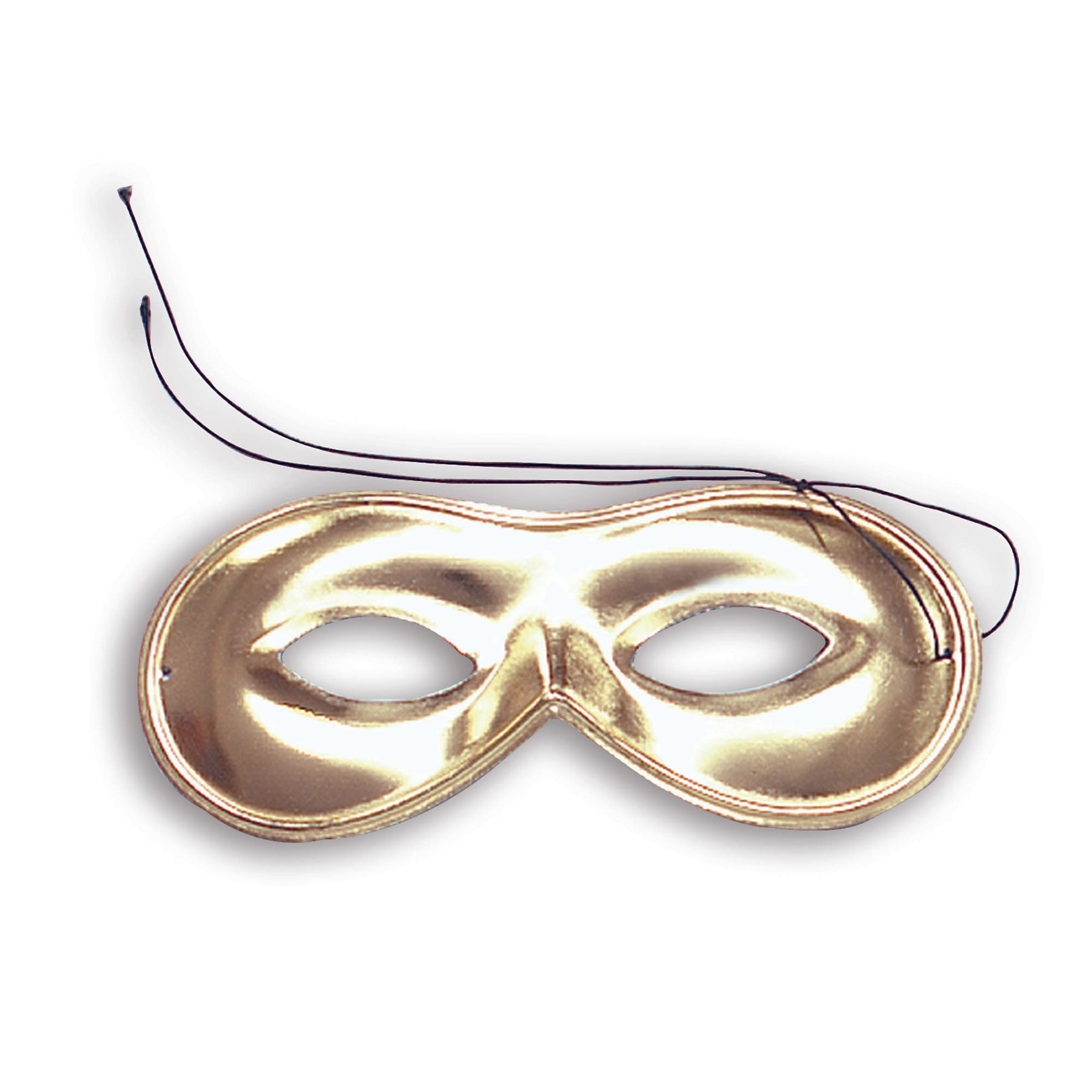 Domino Mask Gold Eye Masks Unisex – Mad Distribution Costumes Australia