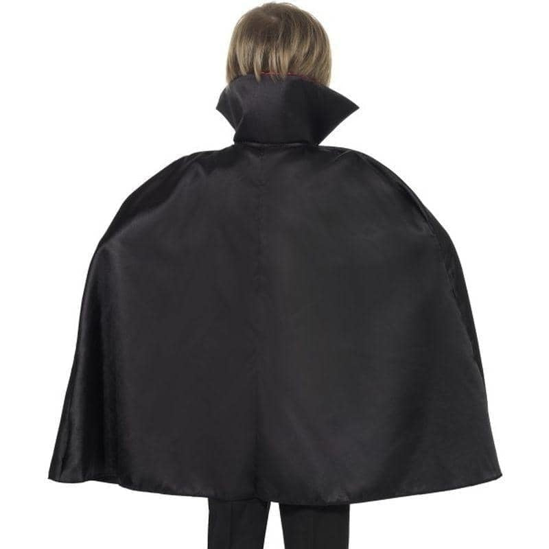 Dracula Boy Costume Kids Black Red_2