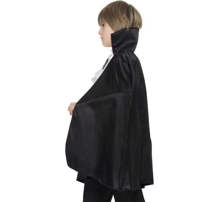 Dracula Boy Costume Kids Black Red_3