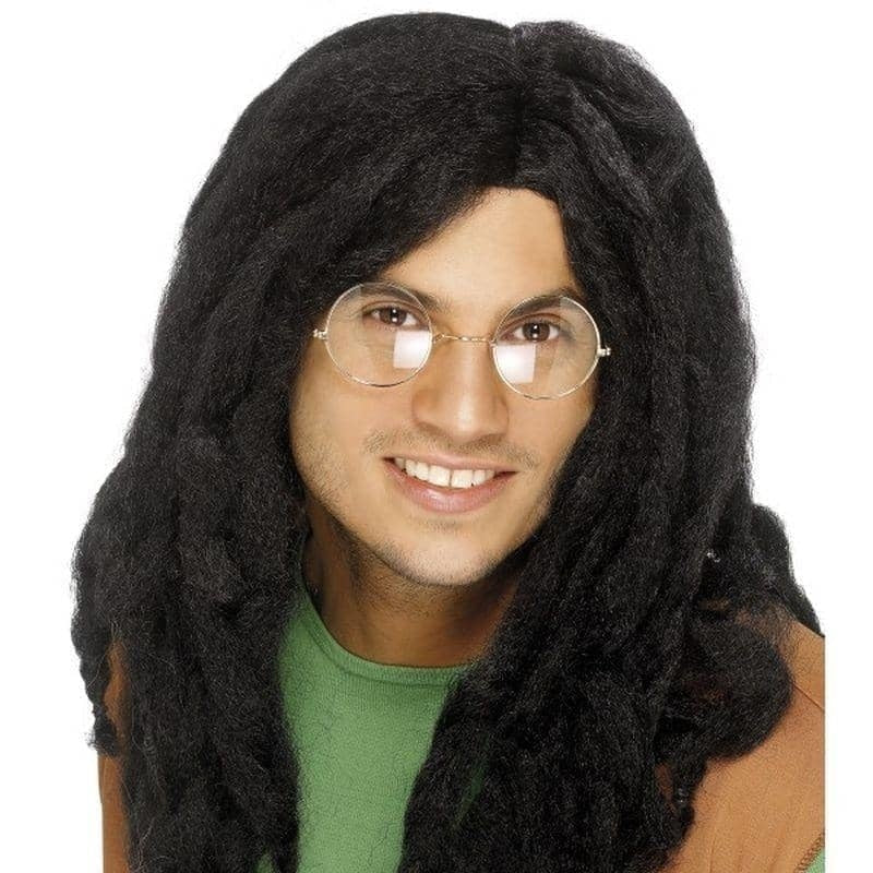 Dreadlock Wig Adult Black_1