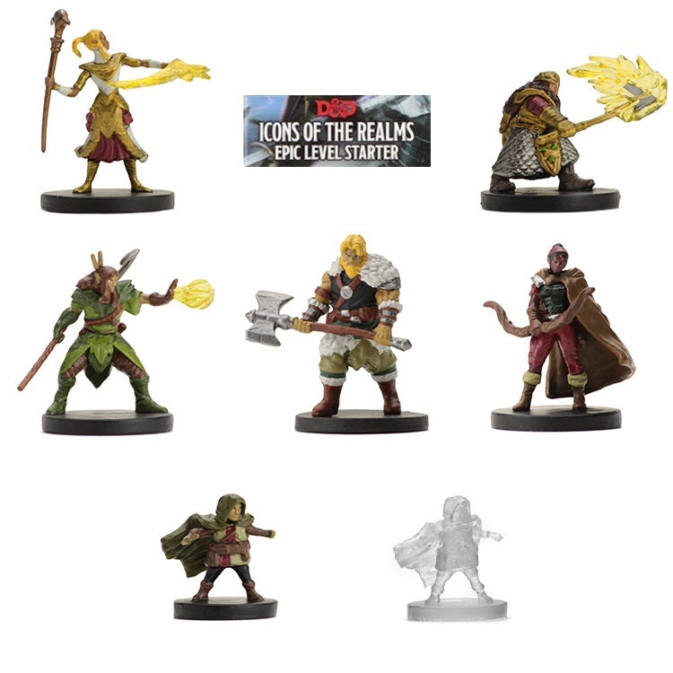 Dungeons and Dragons D&D Icons of the Realms Epic Level Hero Starter Pack
