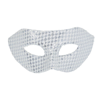 Sequin Eyemask White_1 EM124
