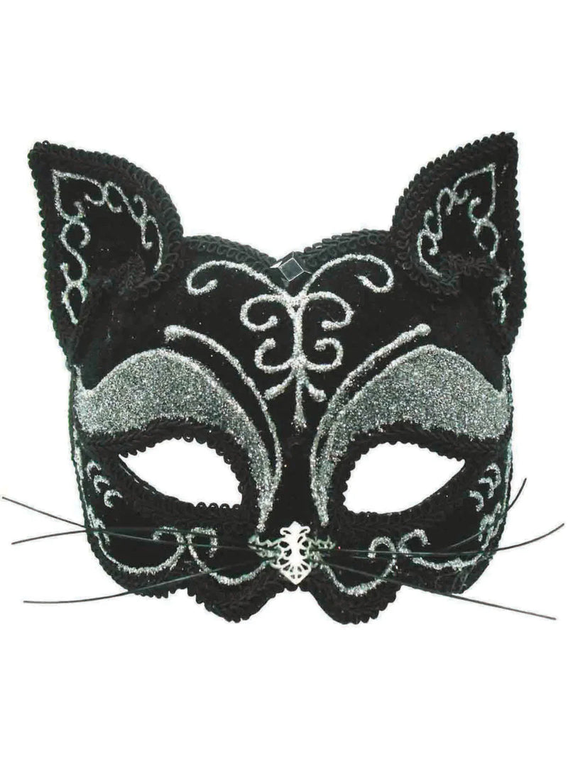 Black Cat Mask Decorative Eye Masks Unisex