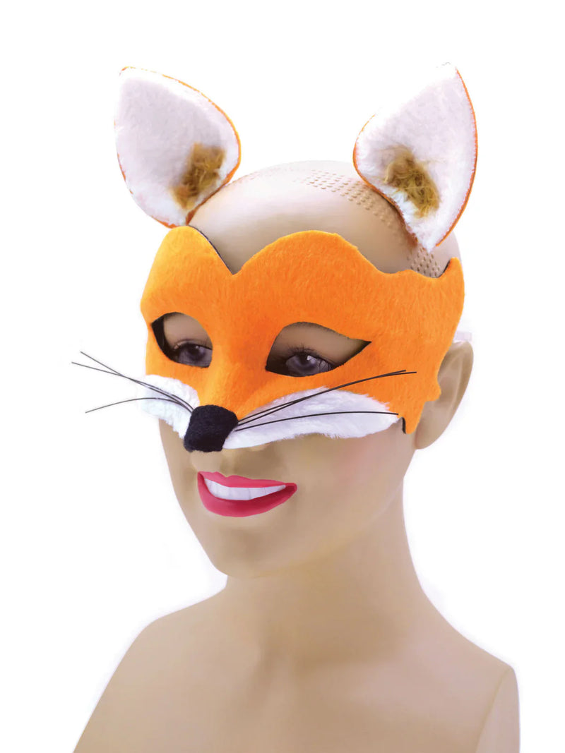 Womens Fox Set Mask + Ears Eye Masks Female Halloween Costume