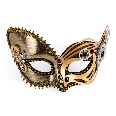 Steampunk Metallic Mask G F Eye Masks H B = Headband Glasses Frame Female_1 EM806