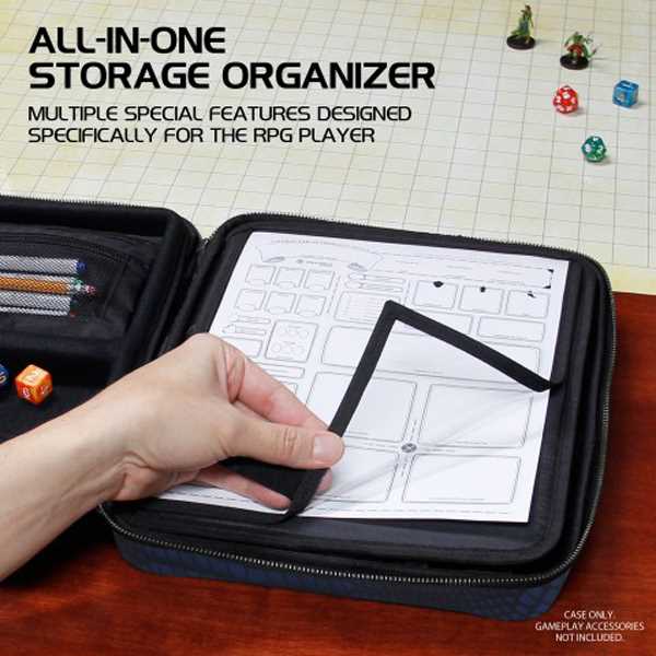 Enhance Tabletop RPGs RPG Organizer Case Collector&