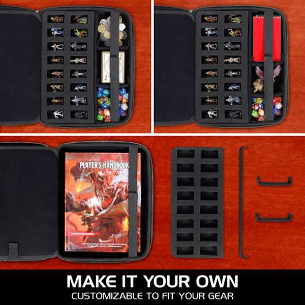 Enhance Tabletop RPGs RPG Organizer Case Collector&