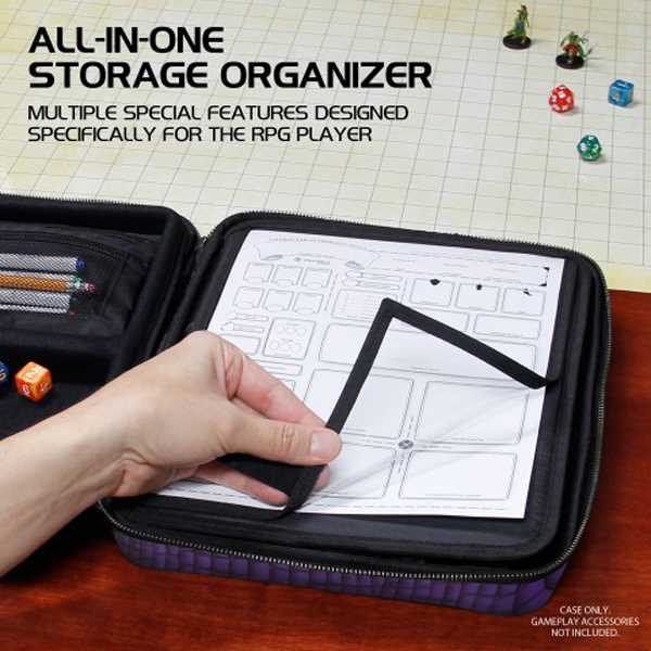Enhance Tabletop RPGs RPG Organizer Case Collector&