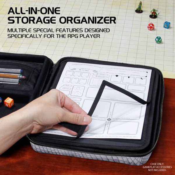 Enhance Tabletop RPGs RPG Organizer Case Collector&