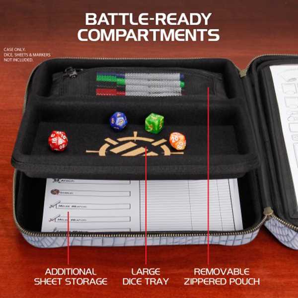 Enhance Tabletop RPGs RPG Organizer Case Collector&