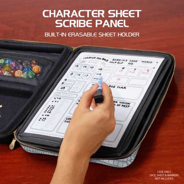Enhance Tabletop RPGs RPG Organizer Case Collector&