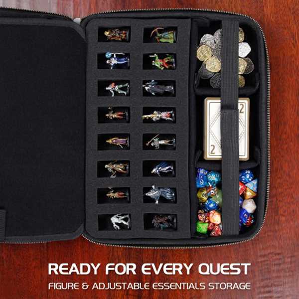 Enhance Tabletop RPGs RPG Organizer Case Collector&
