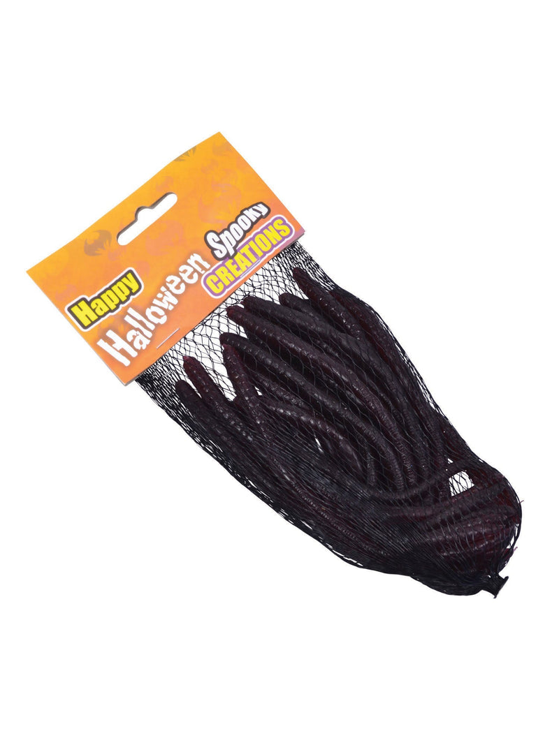 Size Chart Earthworms Rubber Prank Halloween Prop 20 Pack