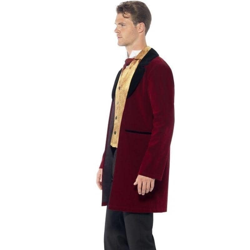 Edwardian Gent Deluxe Costume Adult Red_3