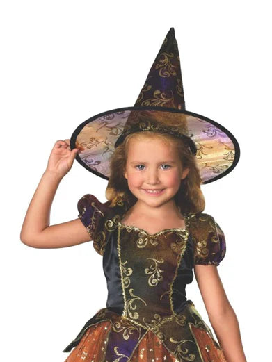 Elegant Witch Child Costume Tutu Dress