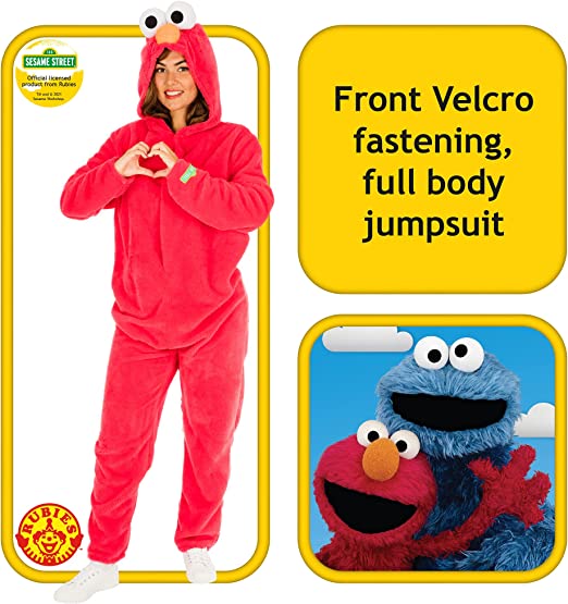 Elmo Adult Costume Sesame Street_5