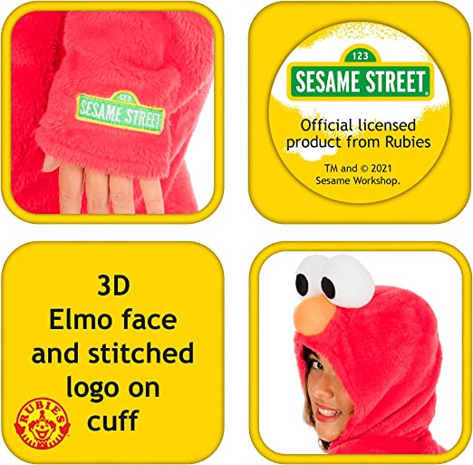 Elmo Adult Costume Sesame Street_6