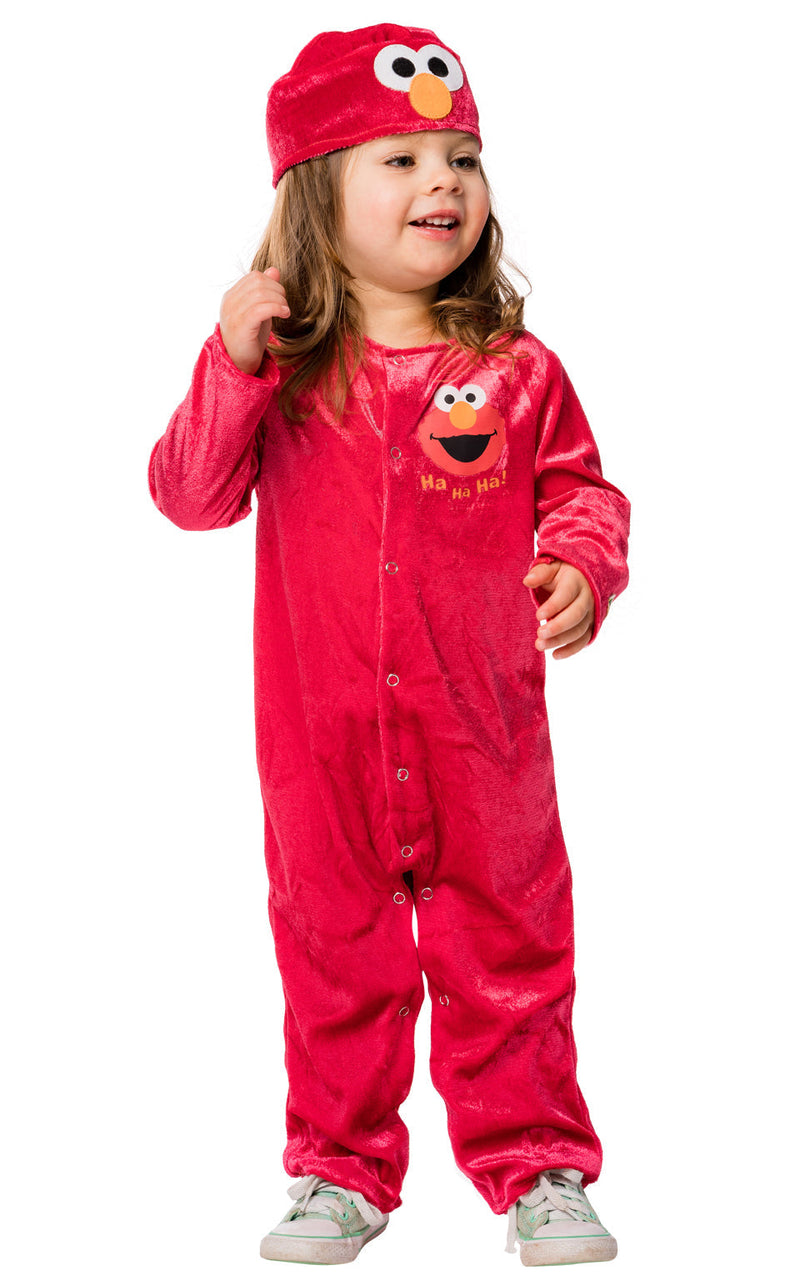 Elmo Infant Costume Sesame Street Red Jumpsuit_1