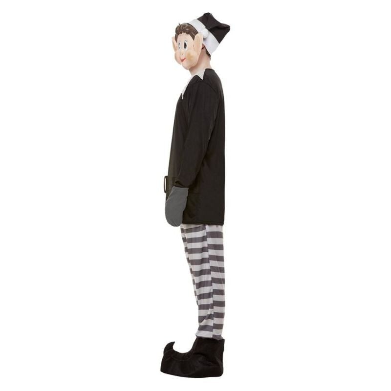 Elves Behavin Badly Bad Elf Costume Adult Grey Black_3