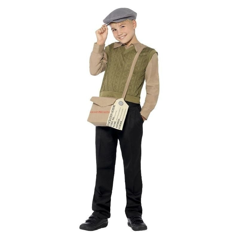 Evacuee Boy Kit Kids Green Black_4