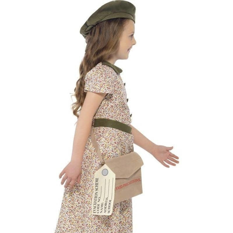 Evacuee Girl Costume Kids Paisley Dress_3