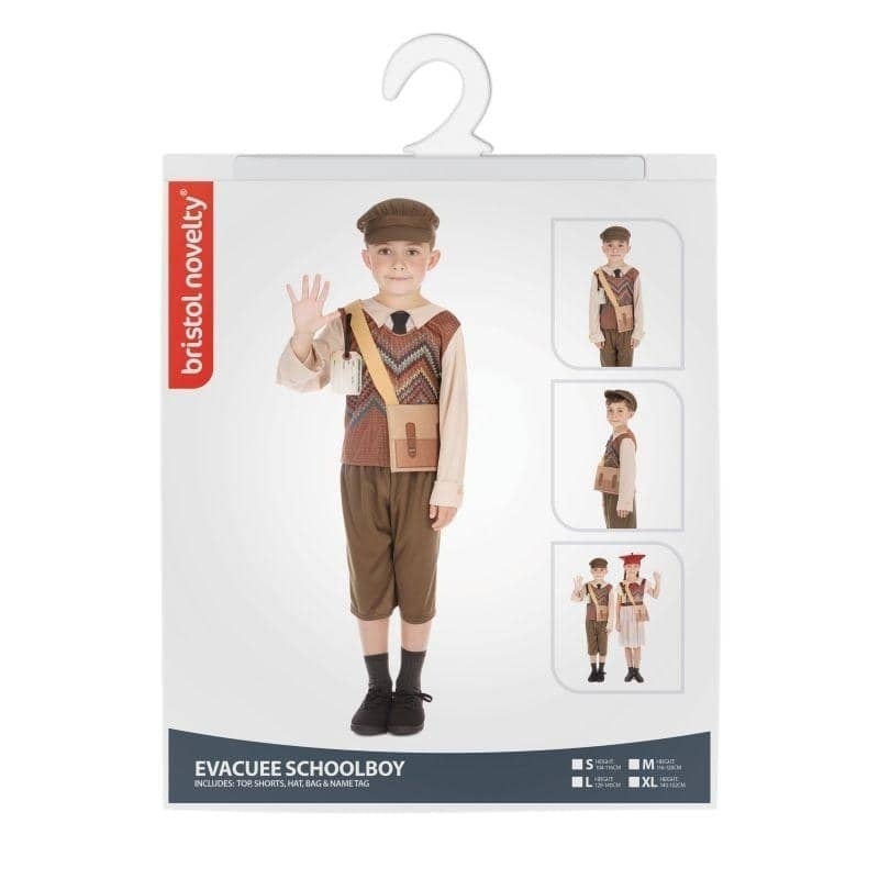 Evacuee Schoolboy Childrens Costume_1