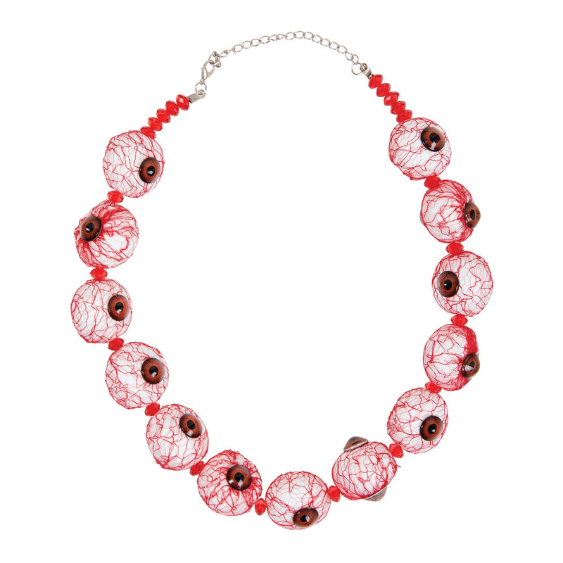 Eyeball Necklace Halloween Costume Accessory_1