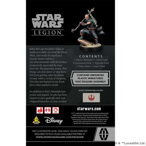 Star Wars: Legion - Boba Fett (Daimyo) Operative Expansion