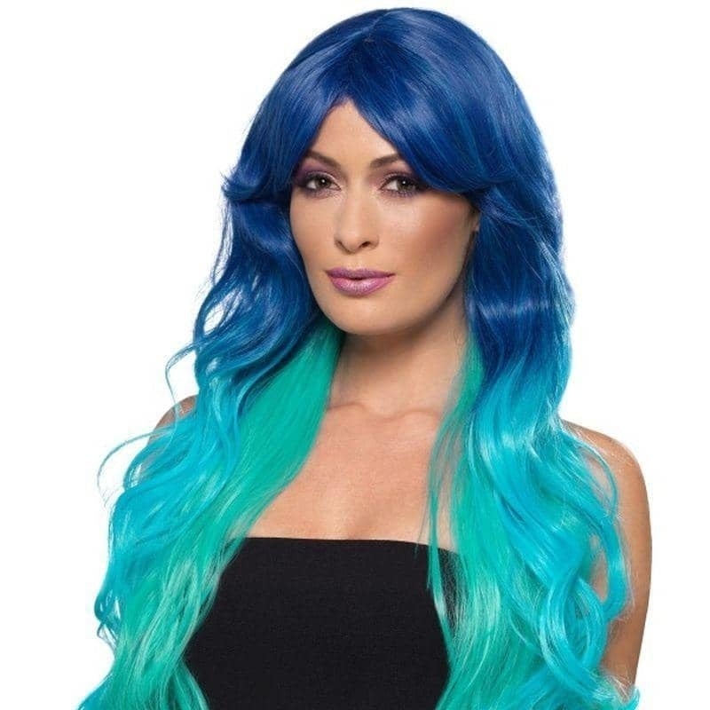 Fashion Mermaid Wig Wavy Extra Long Adult Multi_1