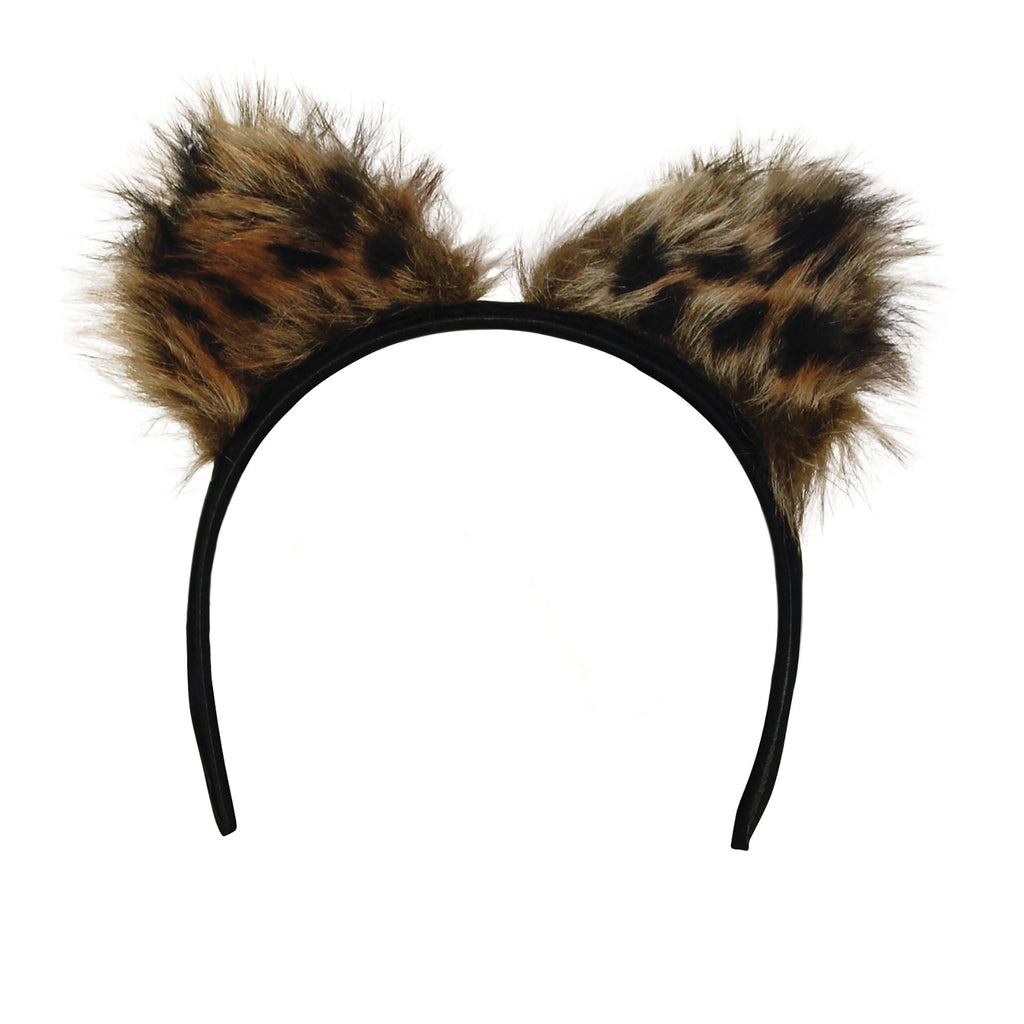Feline Fantasy Furry Leopard Cat Ears Costume Accessory Feline Fantasy Furry Leopard Cat Ears Costume Accessory