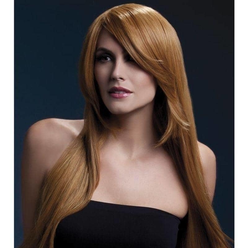 Fever Amber Wig Adult Auburn_1