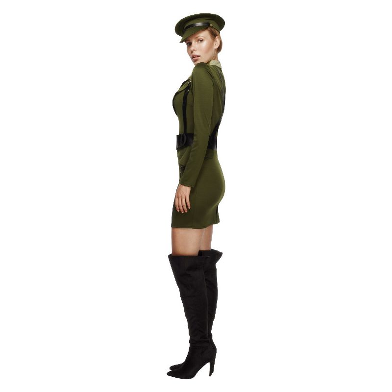 Fever Captain Costume Khaki Adult_3